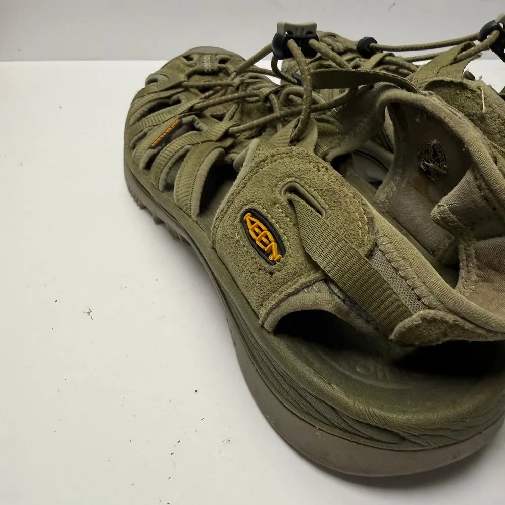 Keen Newport H2 Sandals Mens 10 Olive Green Waterproof Hiking Trail Shoes